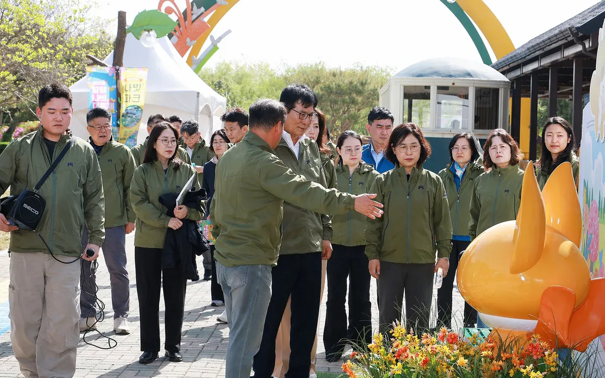 함평나비대축제, 개막 앞두고 안전·편의 최종 점검 총력