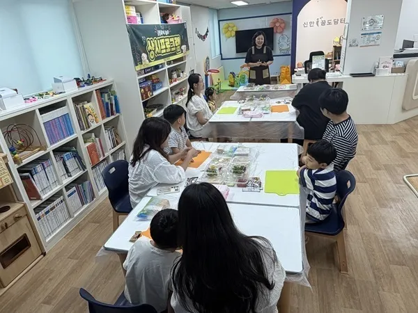 장흥군가족센터, 식용 꽃으로 꾸민 가족과 함께하는 특별한 카나페