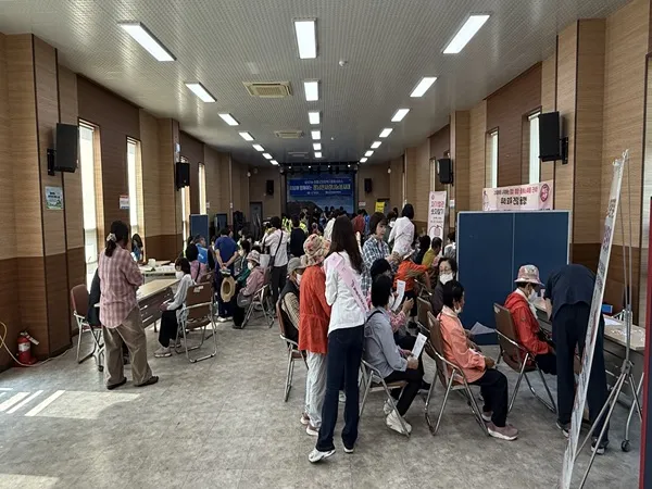 장흥종합사회복지관, 정남진 사랑나눔봉사대 장동면 활동 마무리
