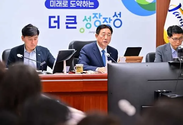 장성군, 2027년 신규시책 126건 221억 원 규모 발굴 점검 - 행정 | 전남광주뉴스