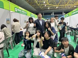 영암군 진로진학박람회 개막, 600여명 학생 진로설계 도움