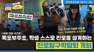 [에듀! 현장] 목포부주초, 학생 스스로 진로 설계하는 '탐구박람회' 개최