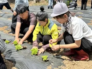 화순북면중, 생명존중 배우는 텃밭 가꾸기 실천
