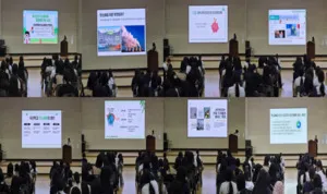 영산포여중, 탄소중립 위한 학생 주도 정책 아이디어 발표