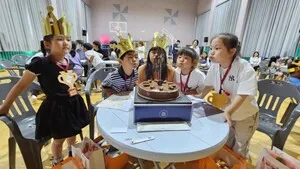 무정초, 선후배가 함께한 신입생 입학 100일 축제