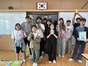 장성황룡중, ‘넷제로 실천 선언식’…탄소중립 선도
