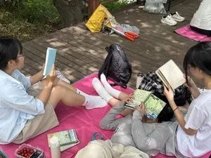 입암산 속 ‘에코 북크닉’…목포중앙여중, 자연과 함께 친환경 실천