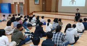 칠량초, 장애 이해 교육 통해 '불쌍하다' 아닌 '파이팅' 외쳐