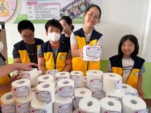 우유갑이 화장지로 변신한 ‘마법’…탄소중리비 앞장서는 월야초