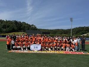 순천이수중 야구부, 전국소년체 동메달 획득…투혼의 드라마