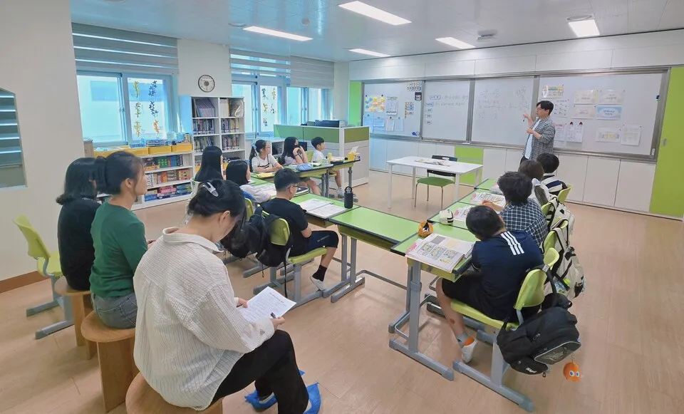 강진 계산초, 학부모 공개수업·급식 공개로 교육공동체 소통 강화