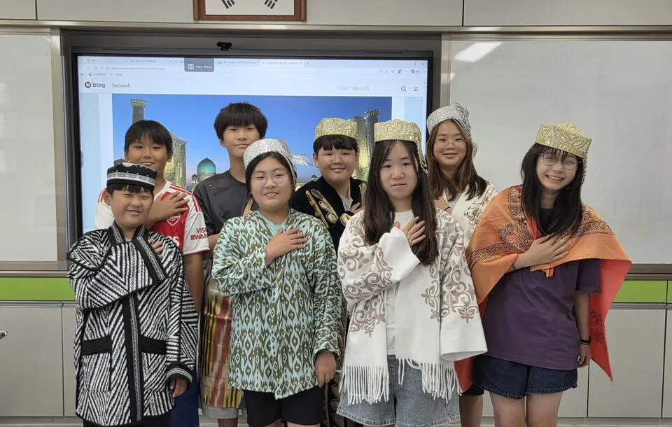 "Salom, O‘zbekiston!" 광양중진초, 학생 주도 국제교류프로그램에 박차 - 교육 | 시민의 눈