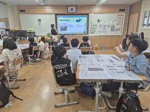 도심 속 자연을 품다, 목포한빛초 마을 연계 원예활동