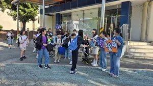 담양동초, 학부모 자발적 등교맞이로 '따뜻한 학교' 만든다