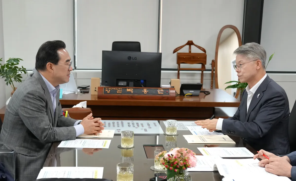 전남광주특별시, 기획예산처 장관 만나 국비 지원 적극 건의