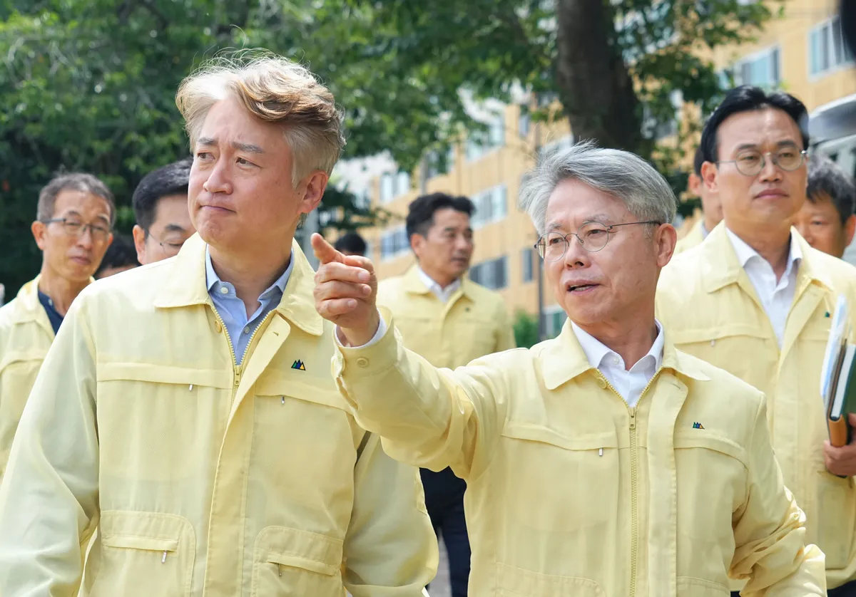 민형배 특별시장, 장마철 앞두고 상습 침수취약지역 현장점검