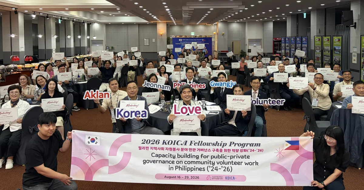 전남광주 자원봉사 제도, 필리핀 아클란주서 뿌리내려 - 행정 | 코리아NEWS