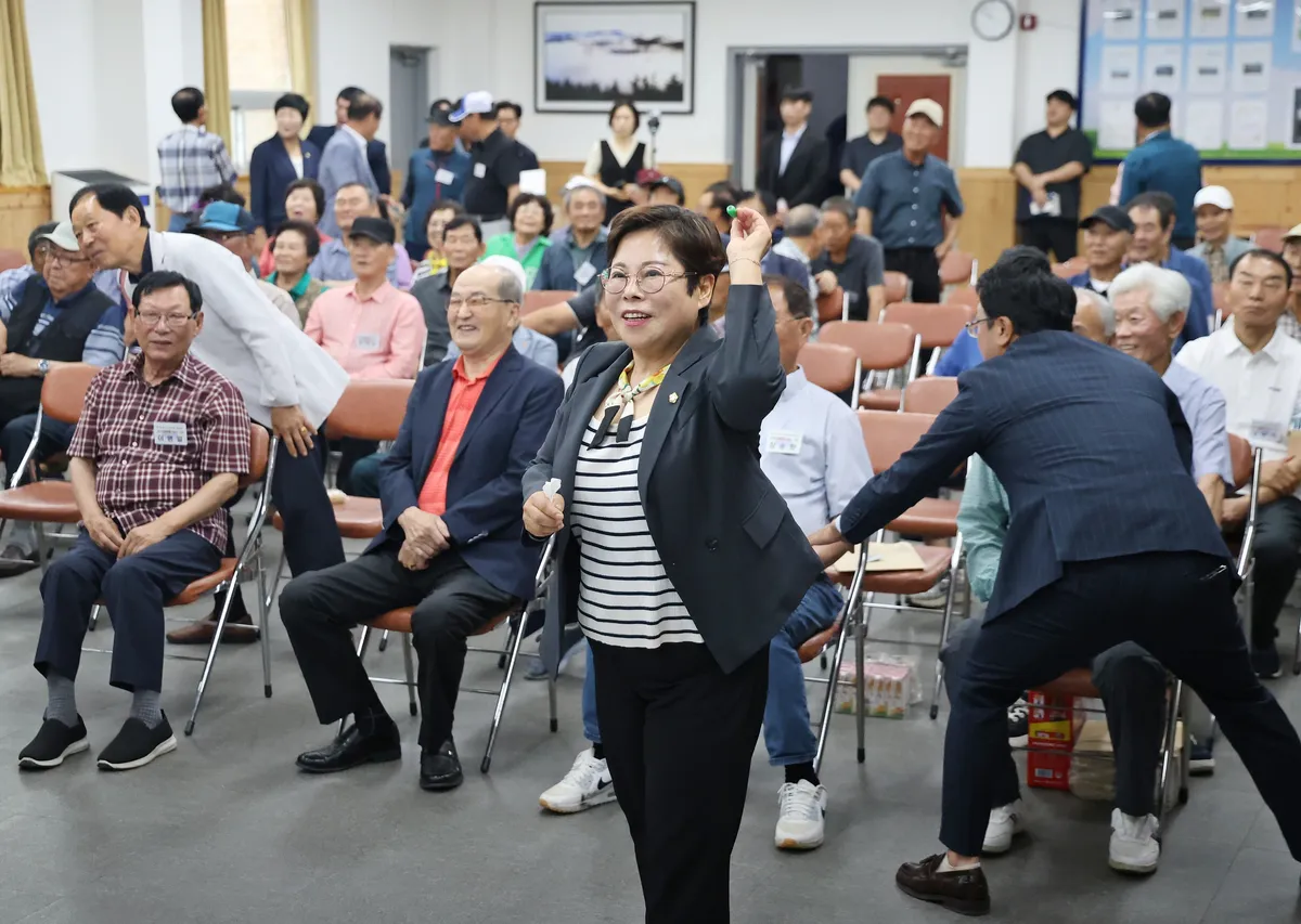 제11회 진도군노인회장배 한궁대회 개최, 노인들에게 선사된 건전한 여가 문화