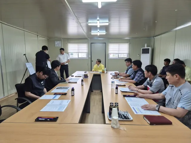 진도군, 여름철 자연재난 대비 하천 위험지역 긴급 점검