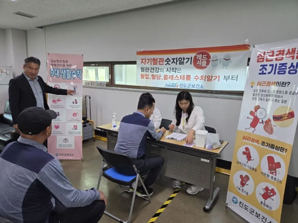 진도군, 바쁜 직장인 위해 ‘찾아가는 레드서클존’ 운영