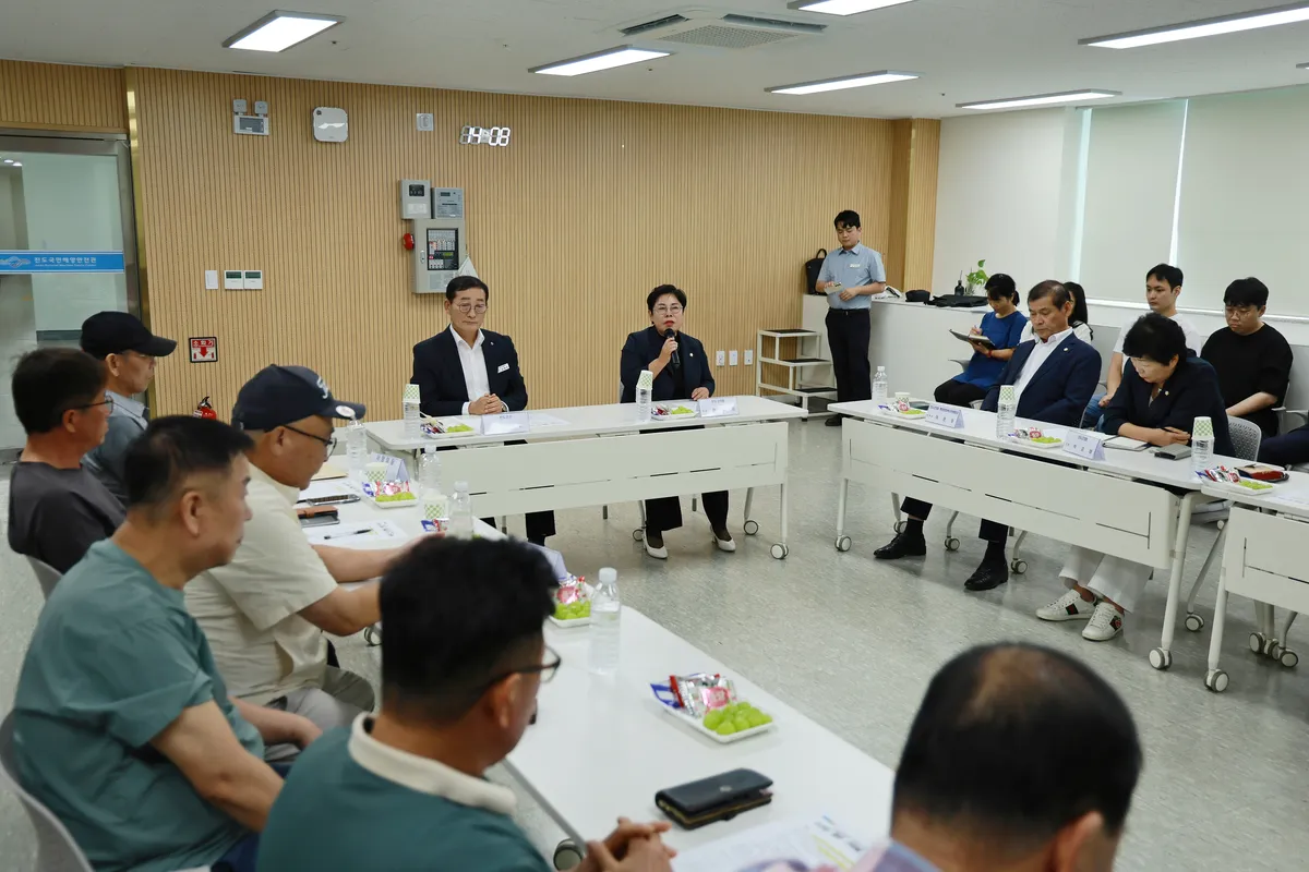 진도군, 서망항권역 개발사업 주민설명회 개최
