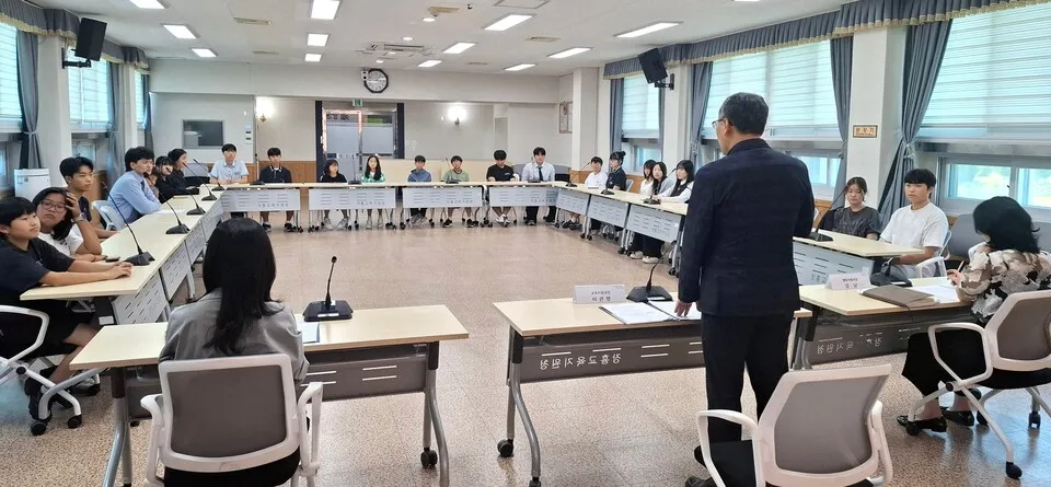장흥학생연합회 정기회의, 학생 정책 제안으로 장흥교육 미래 논의