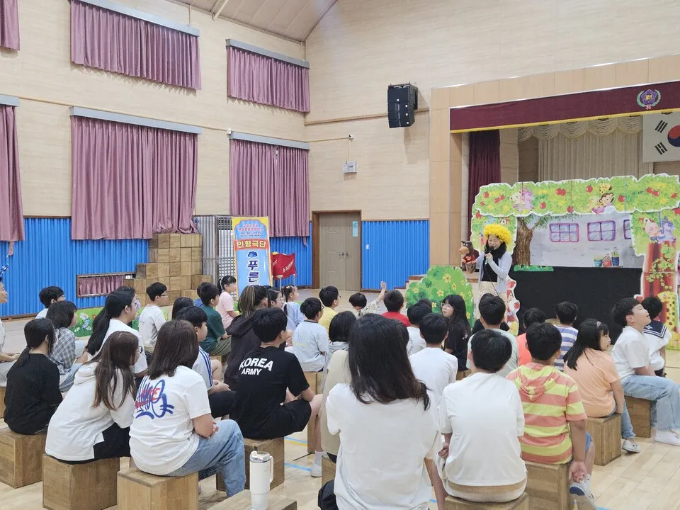 월산초, 인형극 체험으로 '우리 몸의 소중함' 배웠다 - 교육 | 코리아NEWS