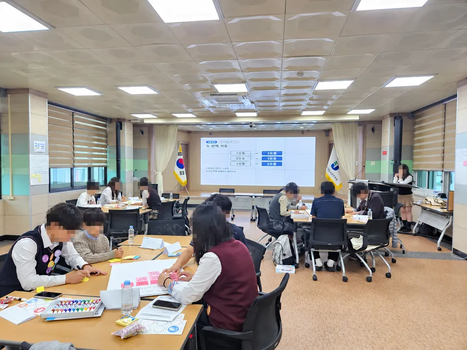 해남교육지원청, 전남학생의회 권역별 토크 한마당 개최