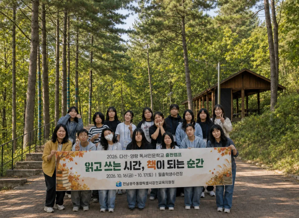 강진교육지원청, 초등생 20명 출판캠프서 시와 자서전 책으로 엮어