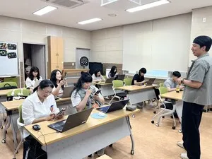영암교육지원청, 현장 요청反映 AI 활용 수학 수업 연수 운영