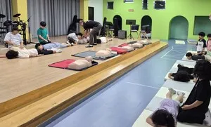 생명 살리는 특급 수업, 칠량초 심폐소생술 교육
