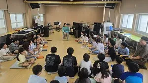 죽곡초, 음악치료 합주회로 공동체의 가치를 일궈
