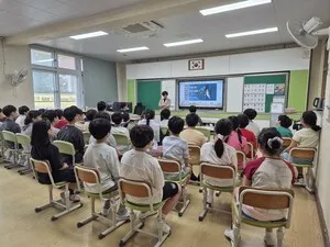 투명 유리창, 새들의 죽음의 위협…노안남초, 조류 보호 생태 프로젝트