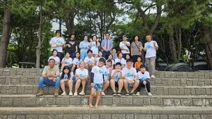 포두초 ‘바다사랑’에 담아 수거한 쓰레기로 환경 메시지