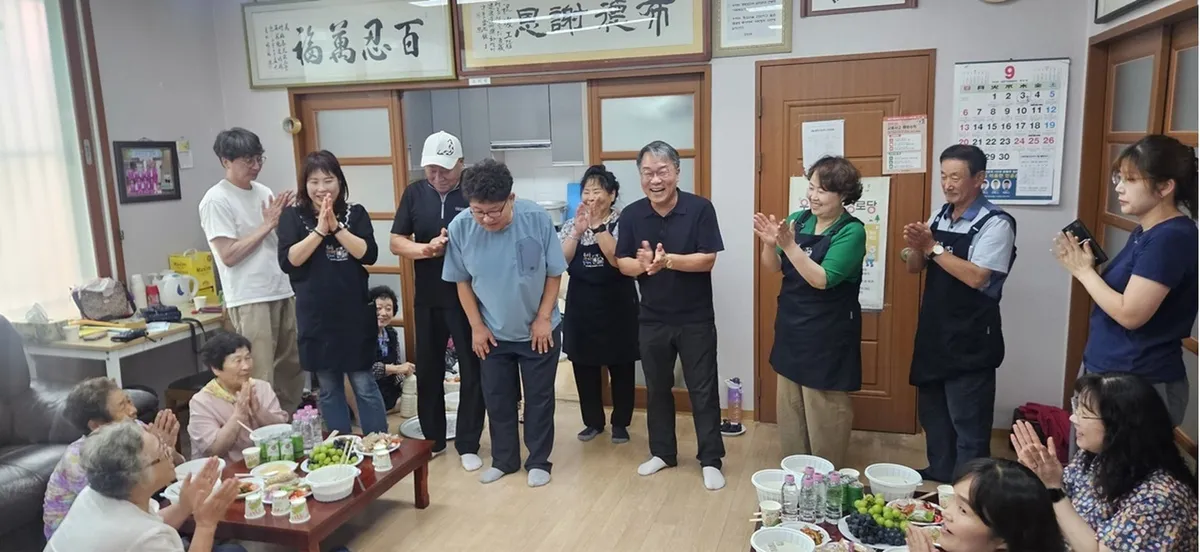 죽교동 도란도란협동조합, 추석 맞아 어르신 건강관리·나눔 실천 - 복지 | 코리아NEWS
