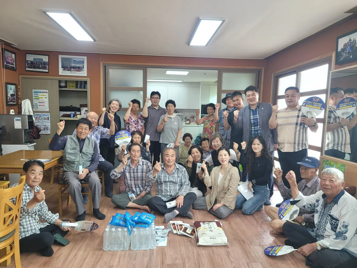 유달동, 폭염 대응 총력전…섬 어르신·축산가 안전 점검
