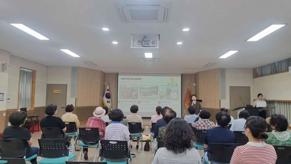 무안군, 농촌 안전리더 양성…진드기 예방·심폐소생술 교육 실시