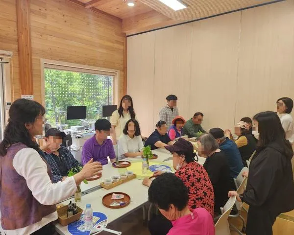 무안군정신건강복지센터, ‘물맞이골 치유의숲’서 숲속 힐링 탐방