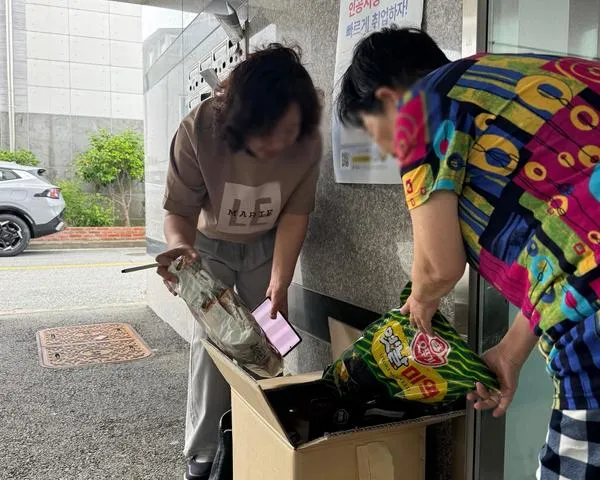 무안군, 위기가구에 여름나기 식품꾸러미 전달