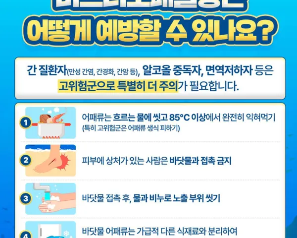 무안군, 비브리오패혈증 치명률 경고…피서철 '비상'