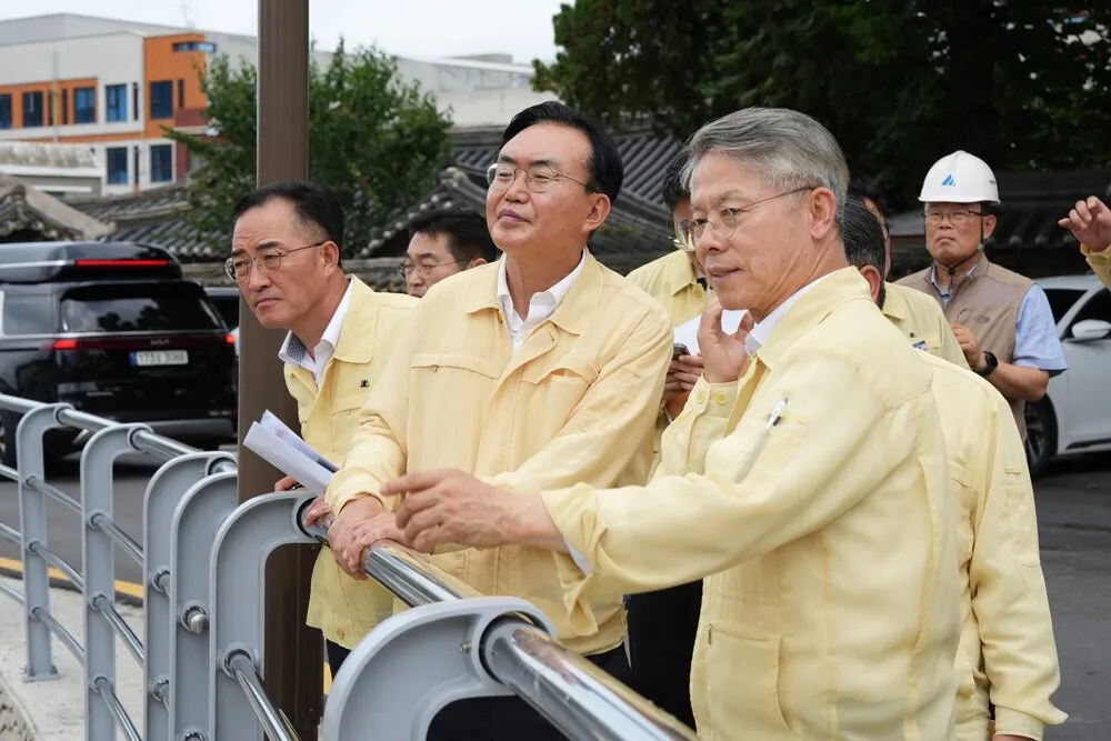 나주천 생태물길 조성…전남광주통합특별시·나주시, 집중호우 대비 안전점검