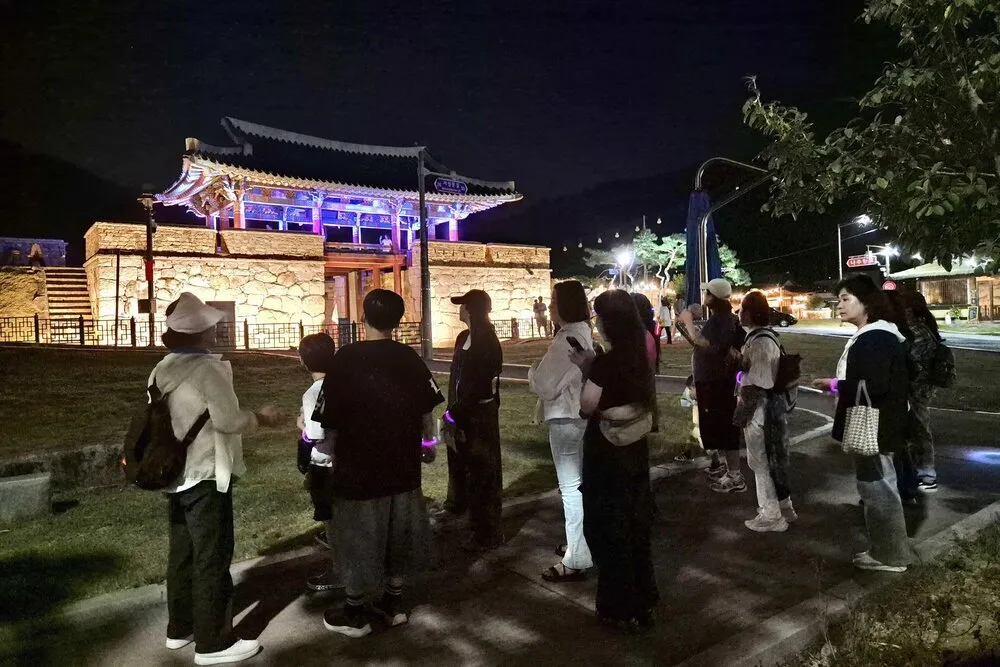 나주문화재단, 나주읍성 '달빛산책' 야간 관광 프로그램 성료