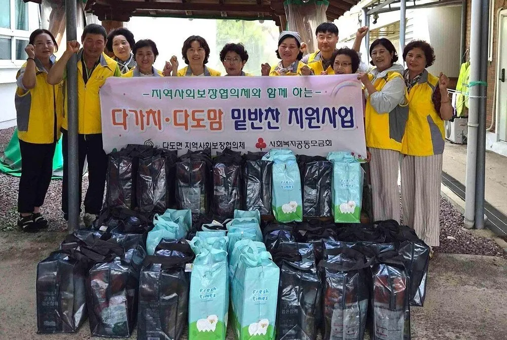 나주시 다도면, ‘다가치! 다도맘’ 통해 취약계층 먹거리 챙겨