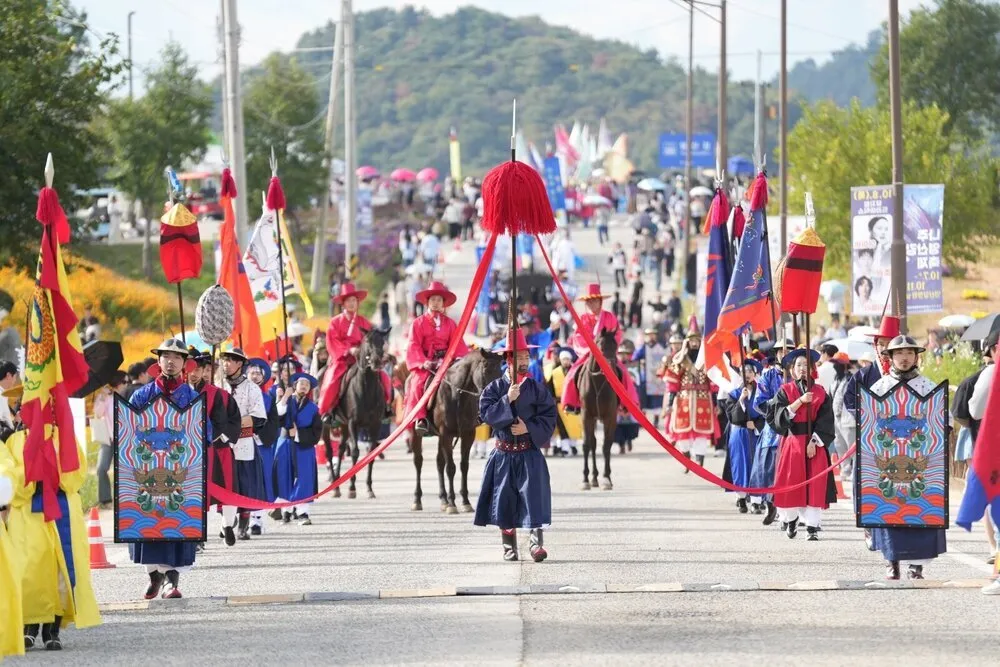 나주영산강축제서 조선 목사 부임행차 재현…300명 행렬 호응