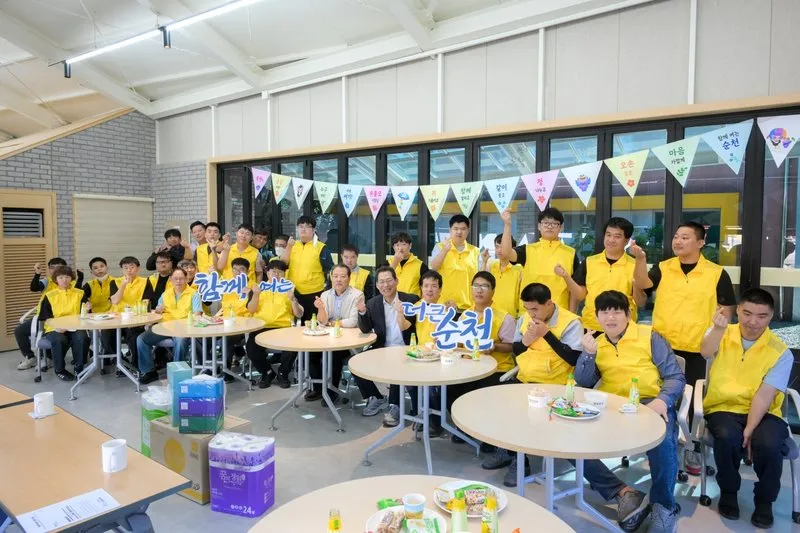 손훈모 순천시장, 장애인 직업재활시설 방문해 애로사항 청취