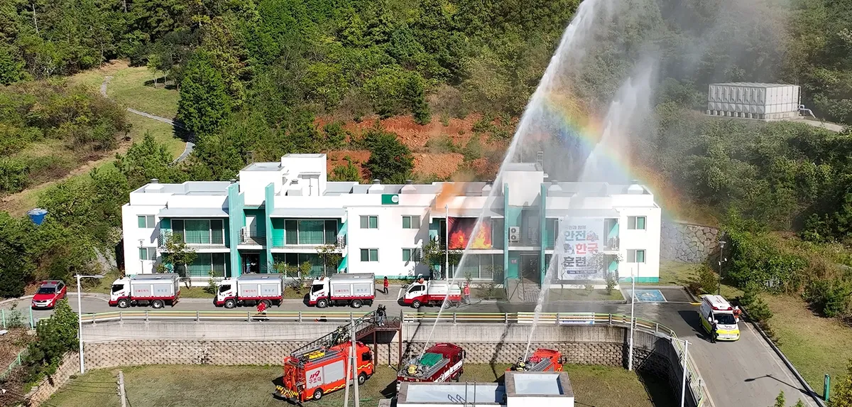 완도군, 산불·화재 복합재난 가정 안전한국훈련 실시