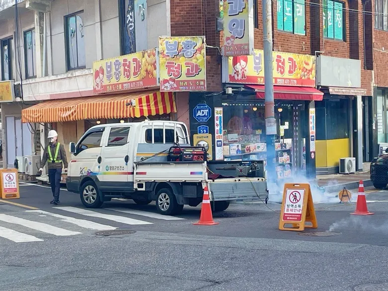 영암군, 영암읍 시가지 대상 깔따구 방역 작전 본격화