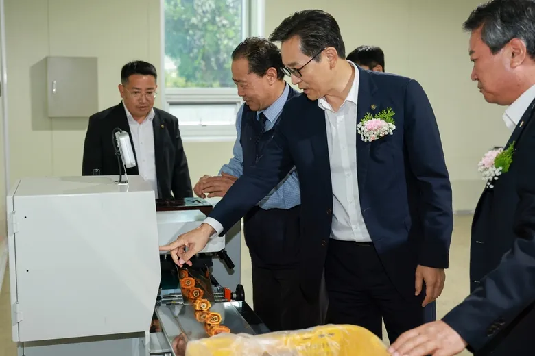 영암금정농협 임산물 특화시설 준공…대봉감 수출 기반 구축 - 건설 | 전남광주뉴스