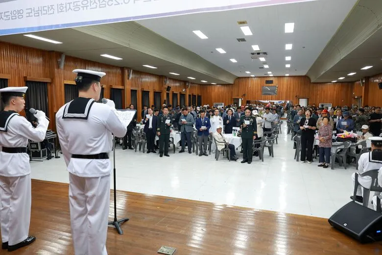 영암군, 제76주년 6·25전쟁 기념식 개최…희생 기리고 평화 되새겨