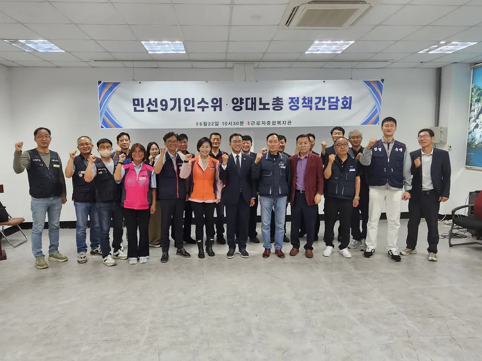 서영학 당선인, 양대노총과 만나 노동정책 및 산단위기 논의
